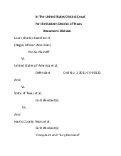 Louis charles hamilton ii. vs ameri...